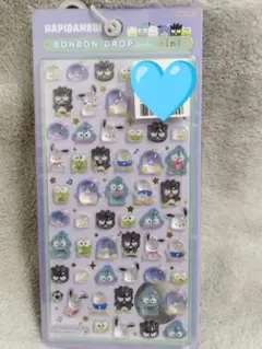 ボンボンドロップシールミニ　サンリオ　はぴだんぷい