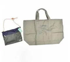 ◆L.L.Bean エルエルビーン　グローサリー トートバッグ　サコッシュ