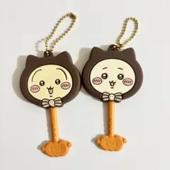 ロリポップチョコチャームみんなで黒猫　ちいかわ＆うさぎ2個セット　ハロウィン