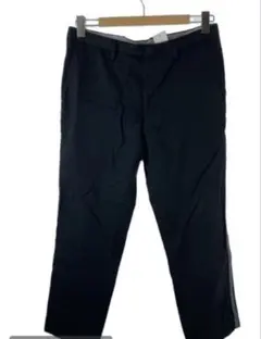 18SS シルクサイドライン ウールスラックスパンツ / トラックパンツ 側章のサムネイル