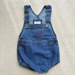 POLO 子供服　オーバーオール　(80)