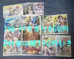 1枚 450円 そらのおとしもの 15周年 ゲーマーズ ブロマイド
