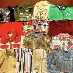 男の子秋冬14点　まとめ売り　アメカジ　BEBE、TK、ジャンクストア他