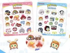 【写真多数】ポップンミュージック カワぽよシール2種コンプリート品②