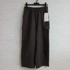 SEASON REASON 秋冬　カーゴパンツ ダークブラウス　Ｌ