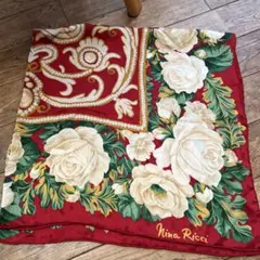 ニナリッチ　シルク大判スカーフ