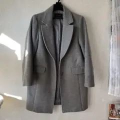 PAGEBOY グレー チェスターコート