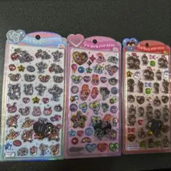 エンジェルブルーモンチッチパワパフシール3点セット