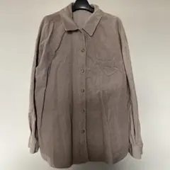 コーデュロイ シャツ