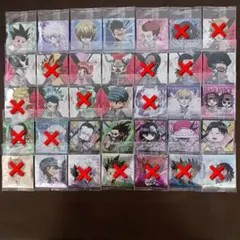19種　HUNTER×HUNTER　シール　ウエハース
