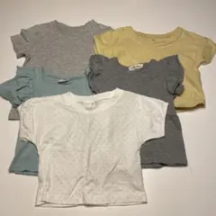 Tシャツ　5点セット　80サイズ