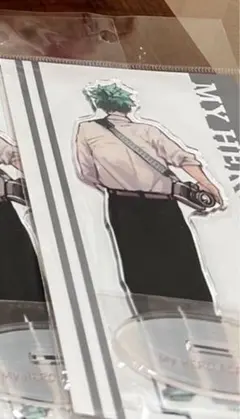 僕のヒーローアカデミア 原画展 アクスタ　アクリルフィギュア　緑谷出久