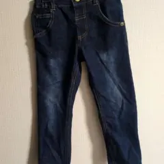 Lee ダークブルーデニム長ズボン 100