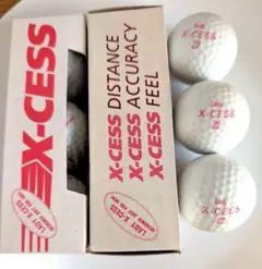 Lady X-CESS ゴルフボール 3個入り☓3箱