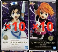 ふたりはプリキュア　キュアホワイト　キュアブラック　フィギュア