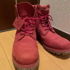Timberland レッドブーツ 8.5W