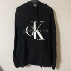 CALVIN KLEIN JEANS ブラックパーカー XL