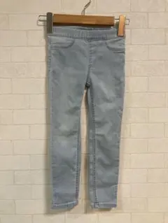 H&Mデニムジェギンス　110 春色