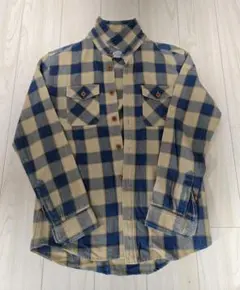 visvim black elk flannel blue 14ss ネルシャツのサムネイル