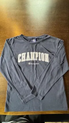 Champion 長袖カットソー 150 ネイビー