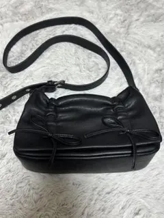 GU リボンバッグ 黒