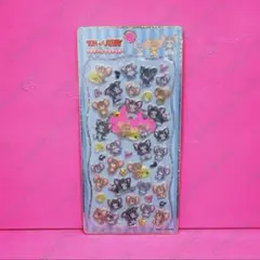 トムとジェリー　プチドロップステッカー ボンボンドロップシール トムジェリ