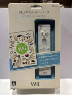【未開封】Nintendo Wiiリモコン はじめてのWiiパック　ゲーム