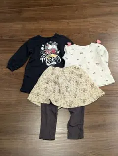 ディズニー キッズ服(100cm) 3点セット