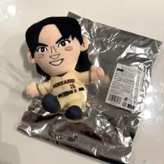 北海道日本ハムファイターズ 選手ぬいぐるみキーチェーン ♯18山﨑福也