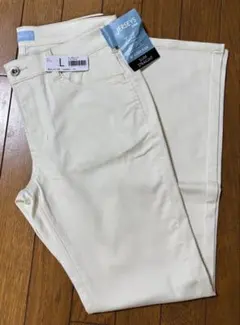 【新品】EDWIN レディースジャージーズCOOLFLEX スリムストレート　Lのサムネイル