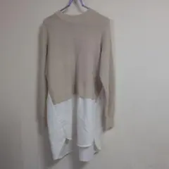 chocol raffine robe ニットチュニック Fサイズ