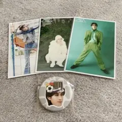 M!LK のぞいてみるく？展 山中柔太朗 缶バッジ 生写真 まとめ売り