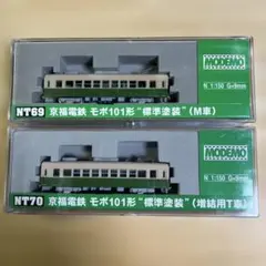 京福電鉄　M車と増結用T車のサムネイル