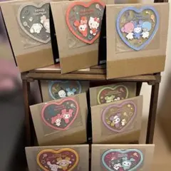 TWICELOVELYS x SANRIOクリアラバーコースター9種コンプリート