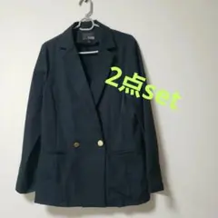 しまむらHK works london サラチノダブルジャケット・パンツセット