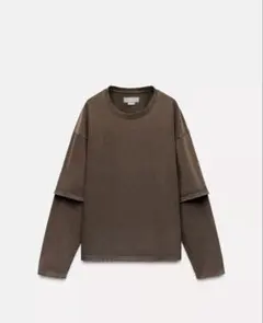 【美容神ゆりちゃん着用】フェイドエフェクト ダブルスリーブ Tシャツ