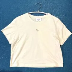 新品未使用タグ付】MAISON KITSUNÉ フォックス刺繍 Tシャツ XS - メルカリ