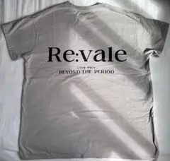 Re:vale ビッグシルエットTシャツ　ムビナナ　ライトグレー