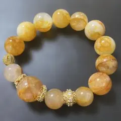 最終値下げ‼️大玉オーロラクォーツ天然石ブレスレット