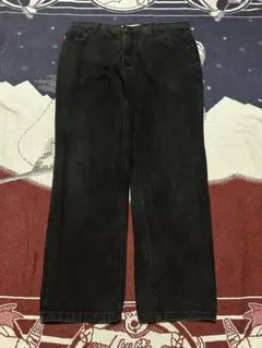 90s BUGLE BOY JEANS ワイドブラックデニム　バギー　00s