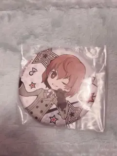 P5T ペルソナ5 明智吾郎 デフォルメVer. 缶バッジ まねきねこ ②