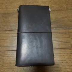【旧ロゴ・MIDORI時代】トラベラーズノート レギュラーサイズ ブラウン