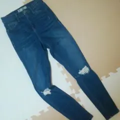 《超美品》topshop/デニム/スキニー/ダメージデニムのサムネイル