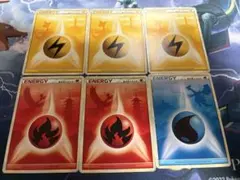 ポケモンカード エネルギー LEGEND 6枚セット