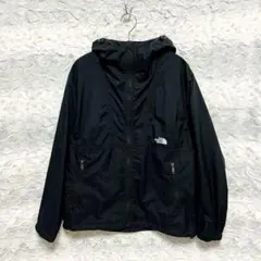 【ノースフェイス】M◇コンパクトジャケット 黒マウンテンパーカー NP72230