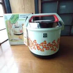 【昭和レトロ / 未使用品】TIGER 電子ジャー JHS-110型 お値下げ中 保温ジャー 象印 未使用 昭和 おひつ レトロ 電子ジャー