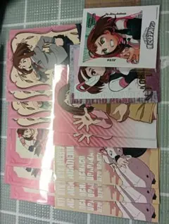 僕のヒーローアカデミア ヒロアカ 麗日お茶子 ポストカード まとめ売り