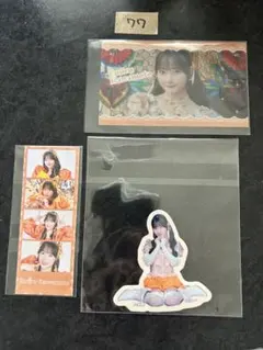77 川本笑瑠 CUTIE STREET ラッフルくじ