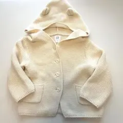 babygap ベビーギャップ 12-18m クマ耳カーディガン アウター