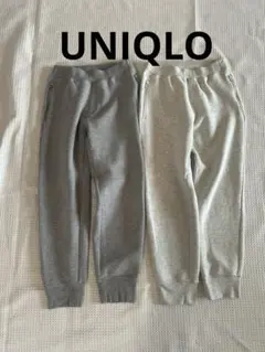 UNIQLO キッズ ロングパンツ 2本セット 140cm